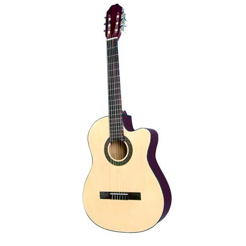 High Quality Classical Guitar Cutaway 39'' Natural Color