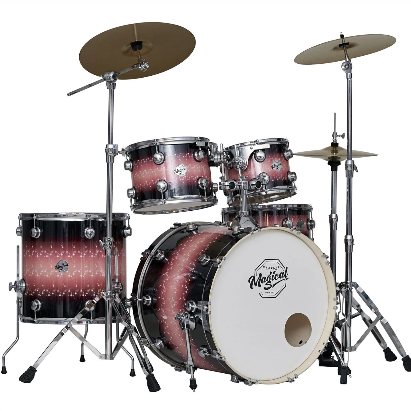 Qhov zoo tshaj plaws Acoustic Drum Kit